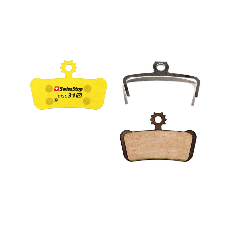 SwissStop Disc 31 RS Disc Brake Pads Shape: SRAM Guide/G2 Organic Pair