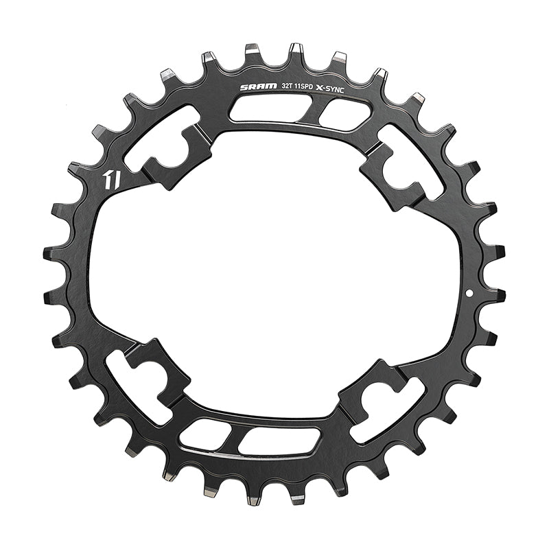 SRAM X-Sync 1x9-11sp 94BCD 3.5mm Steel 32t Black