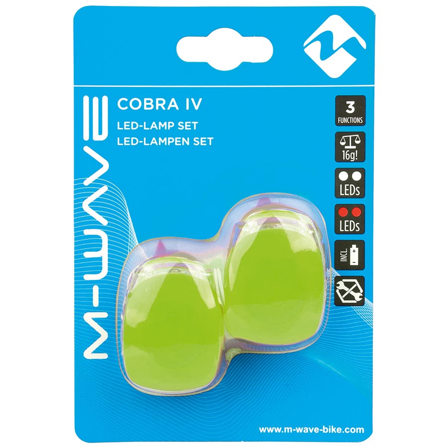 M-Wave Cobra IV Light Set Green