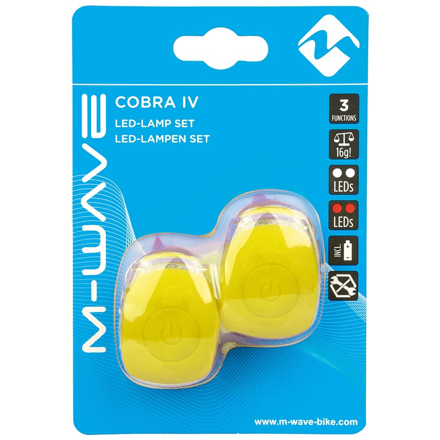 M-Wave Cobra IV Light Set Yellow