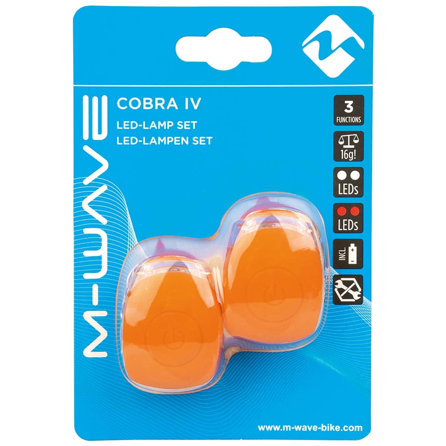 M-Wave Cobra IV Light Set Orange