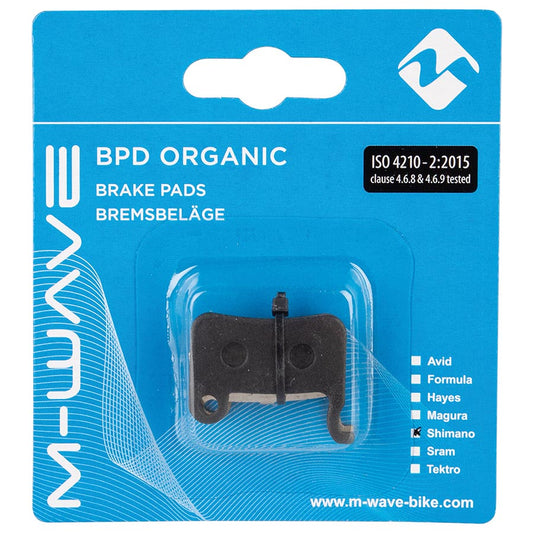 M-Wave Organic ST1 Disc Brake Pads Shape: Shimano A-Type Organic