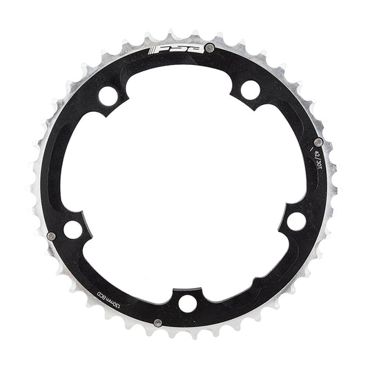 Full Speed Ahead Pro Road Triple Chainring - 42t 130 BCD Aluminum N-10 Black