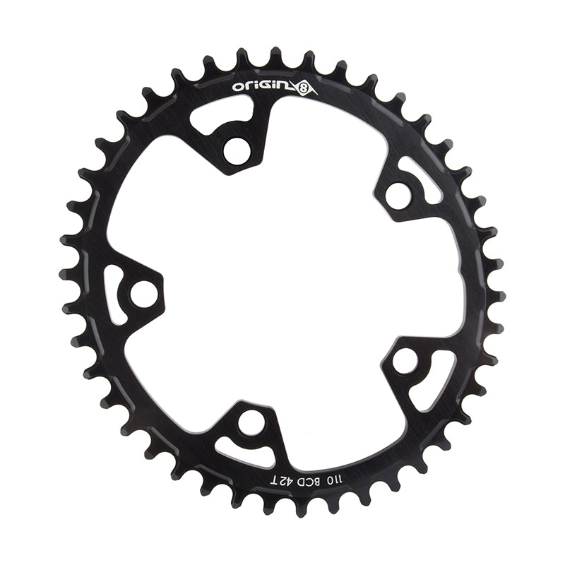 Origin8 Holdfast Oval 1x Chainring 110mm BCD 42T