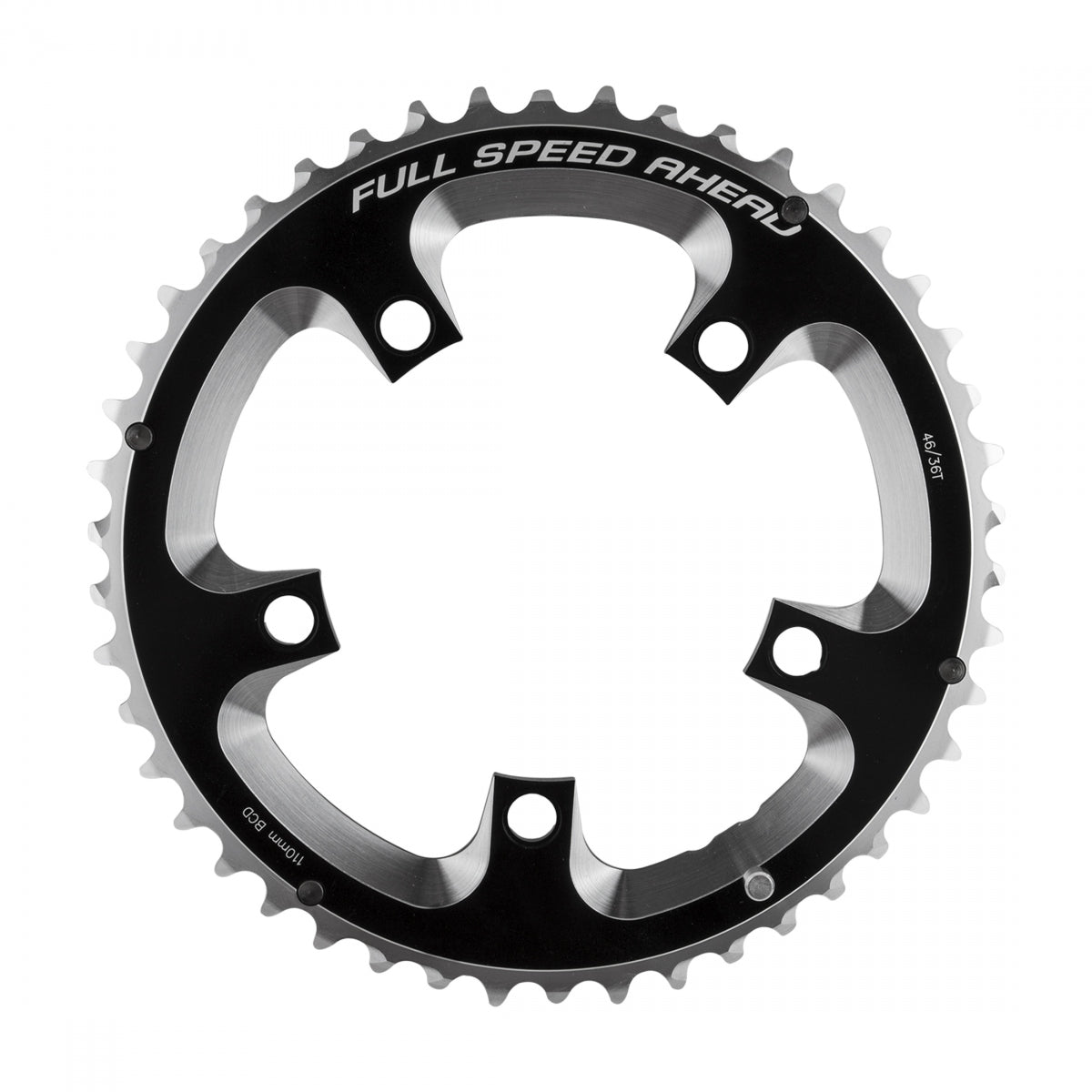 CHAINRING FSA ROAD SUPER 110mm 46T 5B WA448 10/11s BK