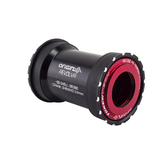 Origin8 Revolvr Thread-Together BB386 Bottom Bracket 86.5mm x 46mm Shimano HTII 24mm