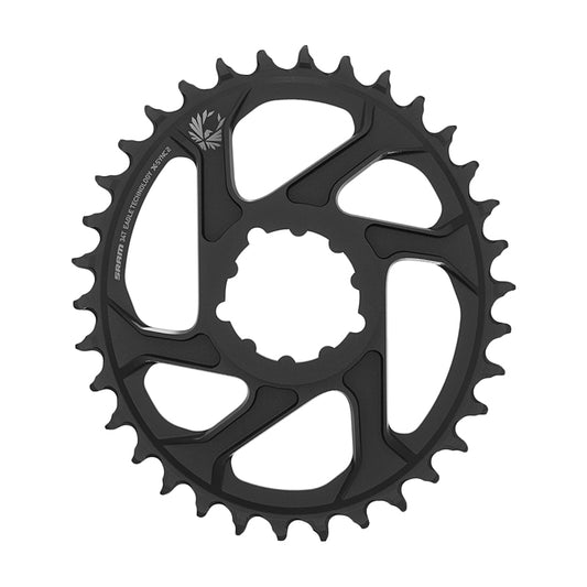 SRAM X-Sync 2 Eagle Direct Mount Oval Chainring - 34 Tooth 3mm Boost Offset 12-Speed BLK