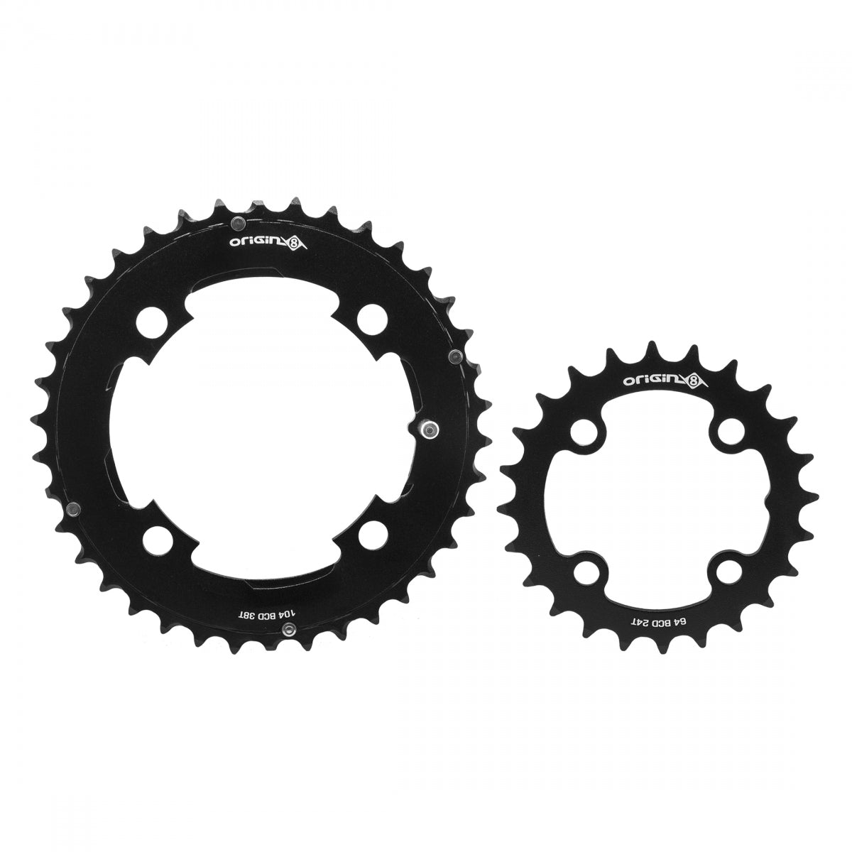 CHAINRING OR8 THRUSTER 64/104mm 24/38T 10/11s 4B SET BK