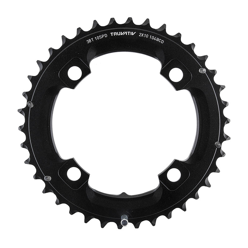 SRAM/Truvativ X0 X9 38T 104mm BCD 10 Speed GXP Chainring Long Over-shift Pin Use 24T