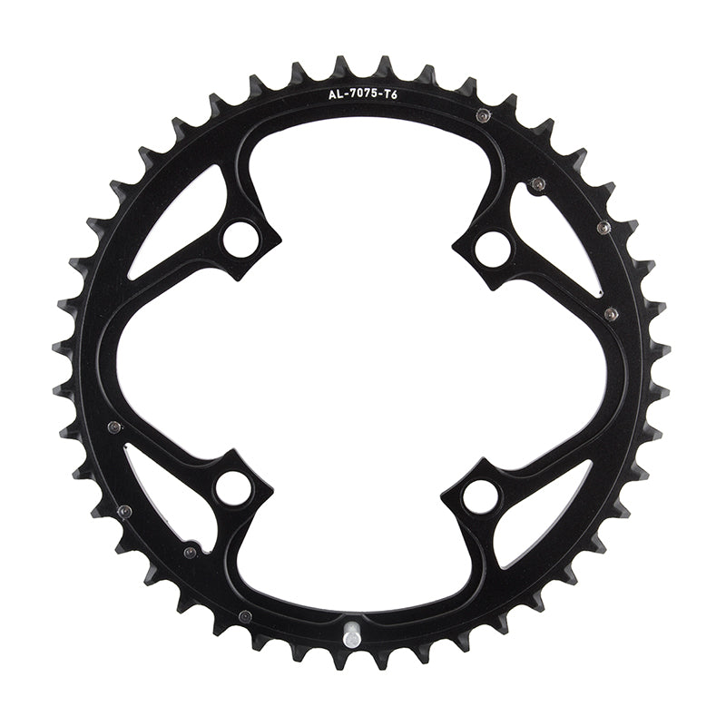 TruVativ Trushift 44T x 104mm Black Alloy Chainring