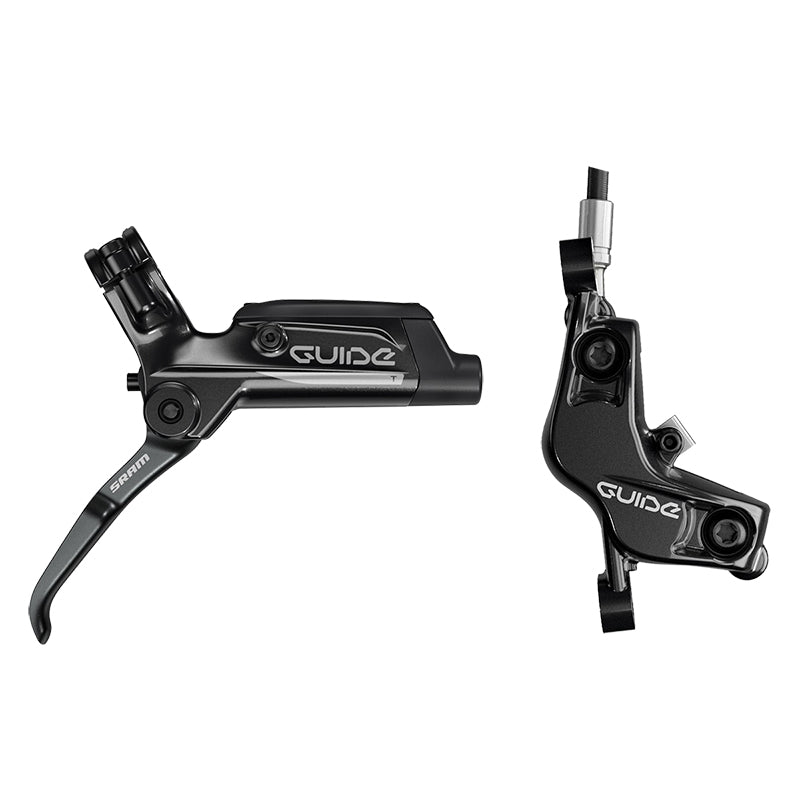 SRAM Guide T Disc Brake and Lever - Rear Hydraulic Post Mount Black A1