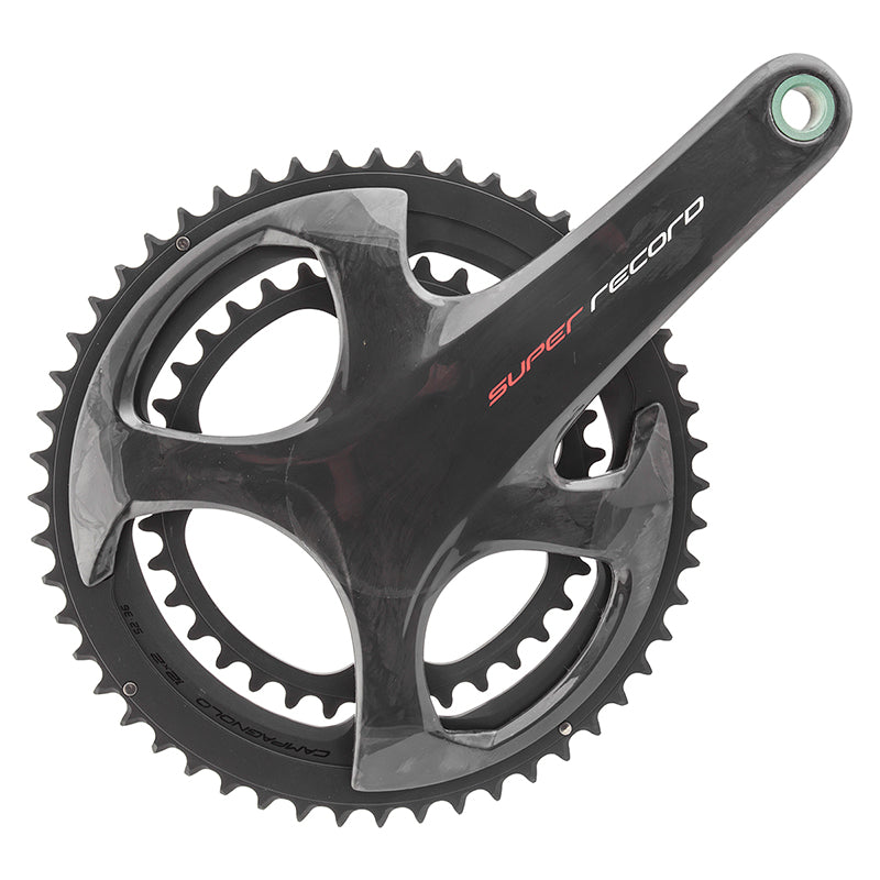 Campagnolo Super Record Crankset - 175mm 12-Speed 52/36t 112/146 Asymmetric BCD Campagnolo Ultra-Torque Spindle Interface Carbon