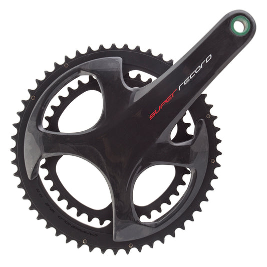 Campagnolo Super Record Crankset - 175mm 12-Speed 53/39t 112/146 Asymmetric BCD Campagnolo Ultra-Torque Spindle Interface Carbon