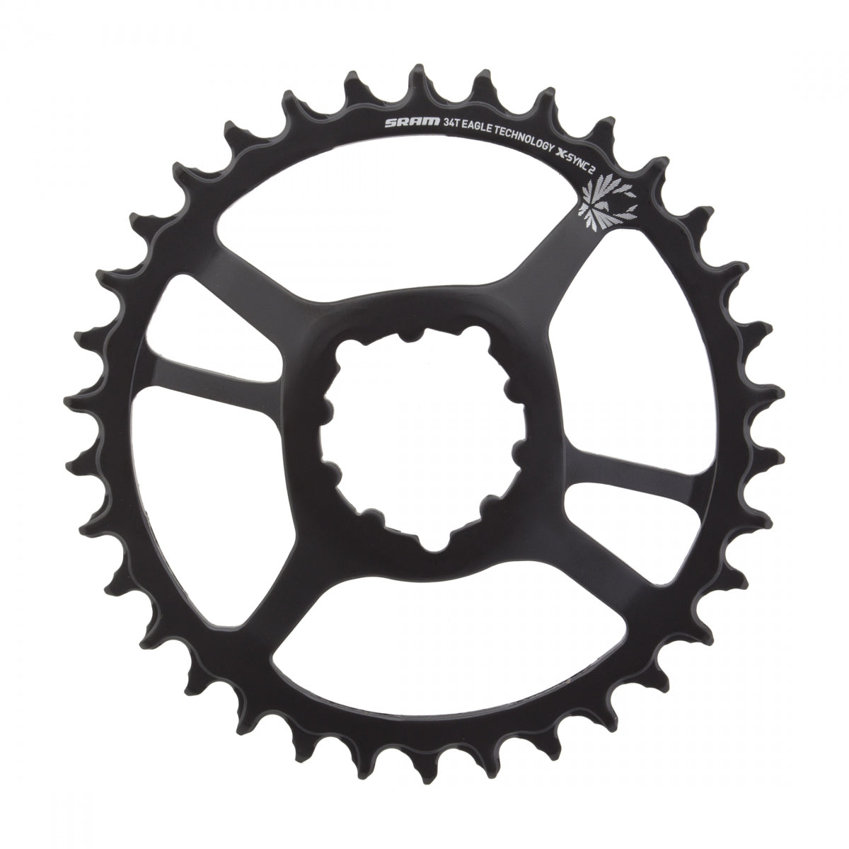 CHAINRING SRAM 34T DIRECT 6mm STL BK NXEAGLE