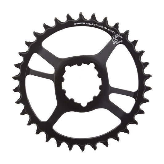 SRAM X-Sync 2 Eagle Steel Direct Mount Chainring 34T 6mm Offset