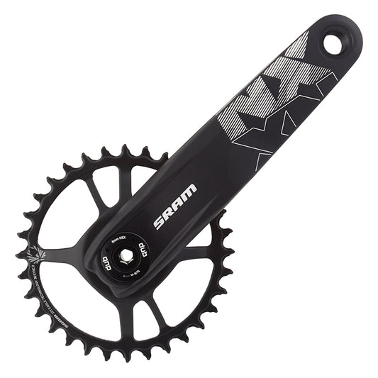 SRAM NX Eagle Crankset - 175mm 12-Speed 32t Direct Mount DUB Spindle Interface BLK