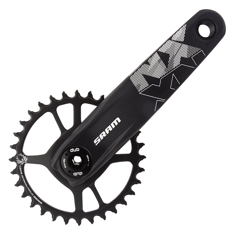 SRAM NX Eagle Boost Crankset - 170mm 12-Speed 32t Direct Mount DUB Spindle Interface BLK