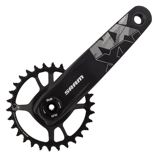 SRAM NX Eagle Fat Bike Crankset - 170mm 12-Speed 30t Direct Mount DUB Spindle Interface BLK