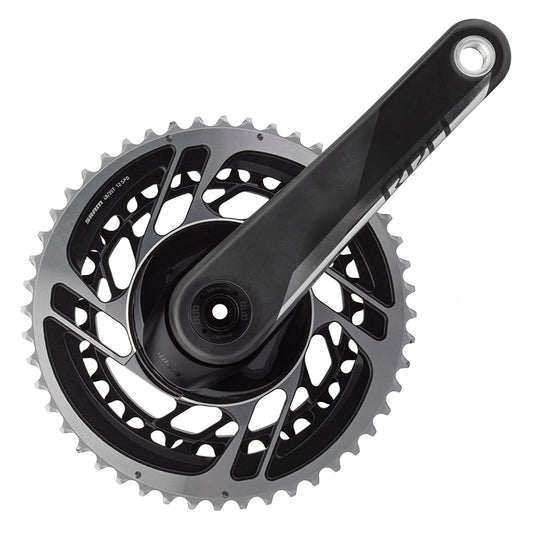 SRAM Red AXS Crankset Speed: 12 Spindle: 28.99mm BCD: Direct Mount 48/35 DUB 175mm Black Road