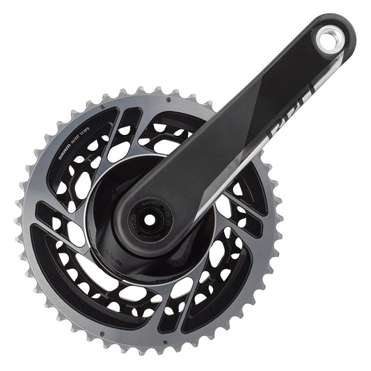 SRAM RED AXS Crankset - 175mm 12-Speed 46/33t Direct Mount DUB Spindle Interface Natural Carbon D1