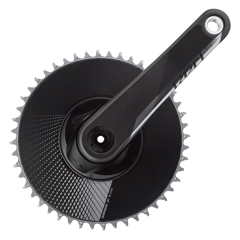 SRAM Red 1 AXS Crankset Speed: 12 Spindle: 28.99mm BCD: Direct Mount 48 DUB 175mm Black Road