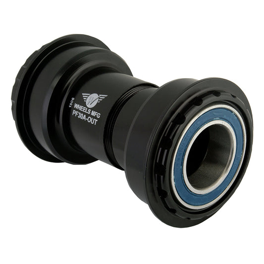 Wheels Manufacturing PF30A Frame to GXP Spindle Outboard Thread Together Bottom Bracket BLK