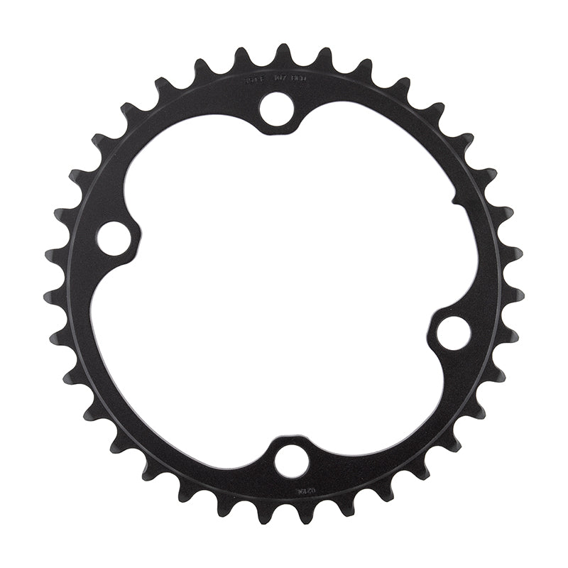 SRAM Force 2x12-Speed Inner Chainring - 35t 107 BCD 4-Bolt Blast BLK For use 48t Outer