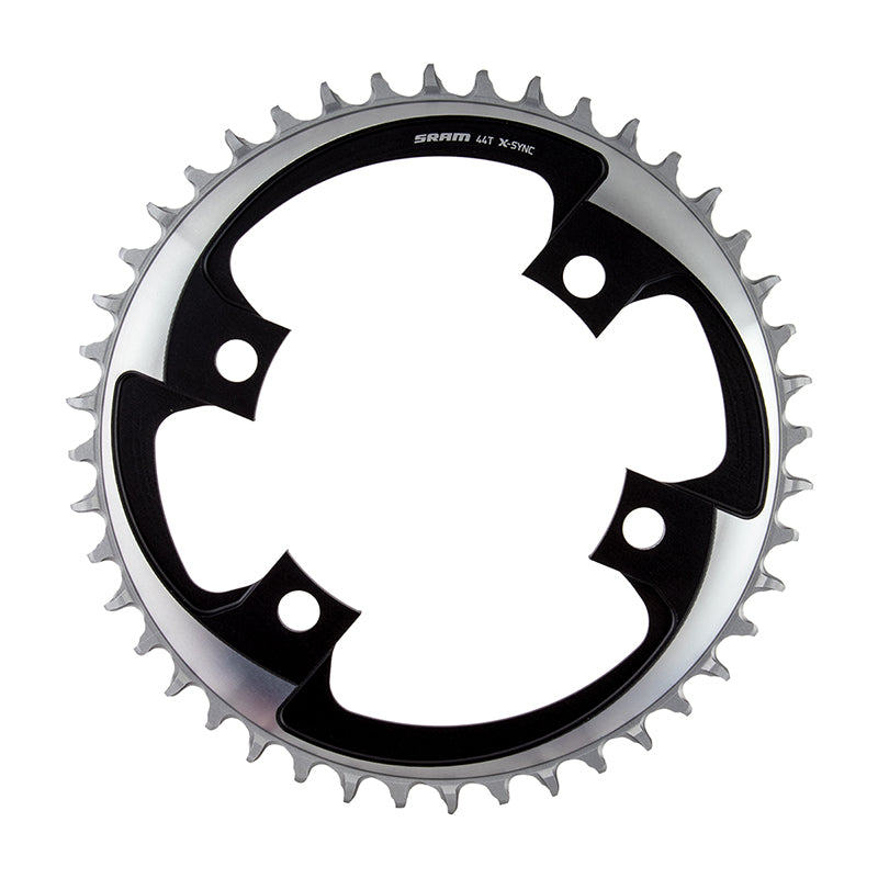 SRAM 44 Tooth 107mm BCD x 4-Bolt 1x12-Speed X-Sync Chainring Polar Gray