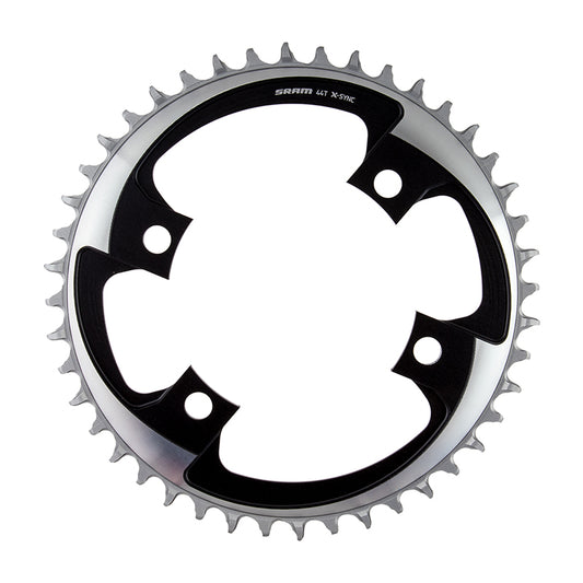 SRAM 44 Tooth 107mm BCD x 4-Bolt 1x12-Speed X-Sync Chainring Polar Gray