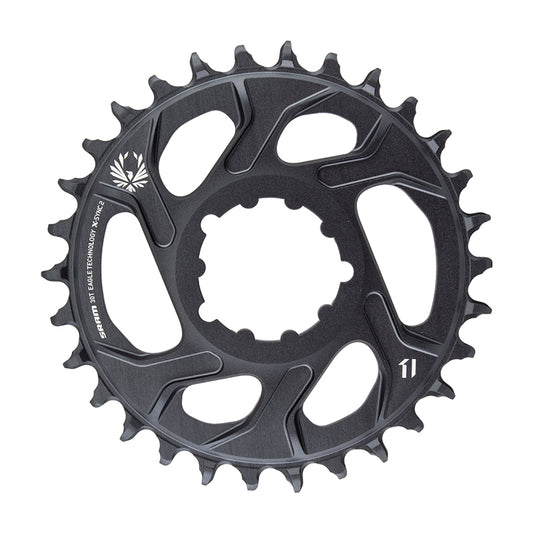 SRAM 30T X-Sync 2 Direct Mount Eagle Chainring 3mm Boost Offset Lunar Gray