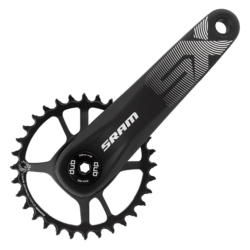 SRAM SX Eagle Crankset - 175mm 12-Speed 32t Direct Mount DUB Spindle Interface BLK A1