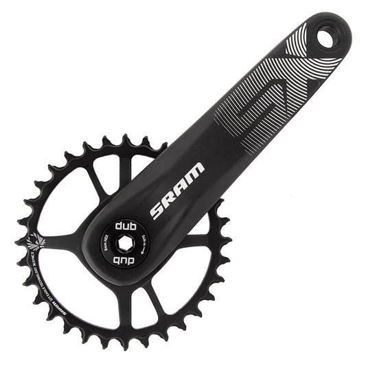 SRAM SX Eagle Boost Crankset - 175mm 12-Speed 32t Direct Mount DUB Spindle Interface BLK A1