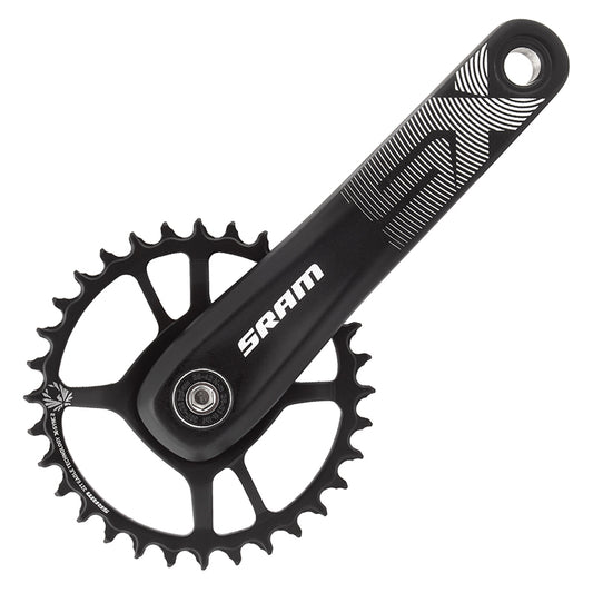 SRAM SX Eagle Boost 148 Crankset - 170mm 12-Speed 32t Direct Mount Power Spline Spindle Interface BLK A1