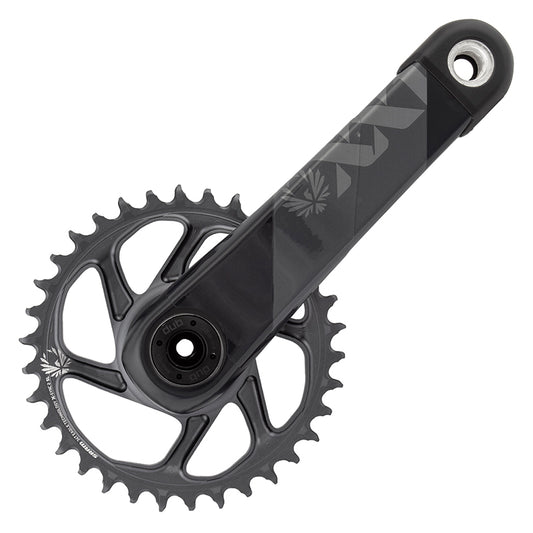 SRAM XX1 Eagle DUB Crankset Speed: 11/12 Spindle: 28.99mm BCD: Direct Mount 34 DUB 170mm Grey MTB