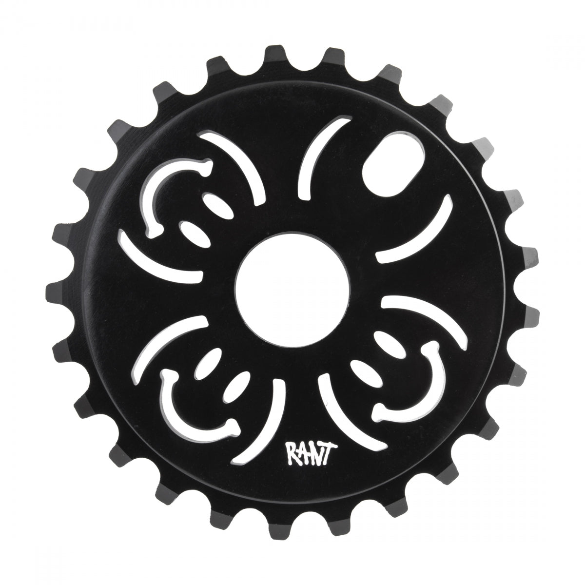 CHAINRING 1pc RANT 25T 1/8 HABD BK