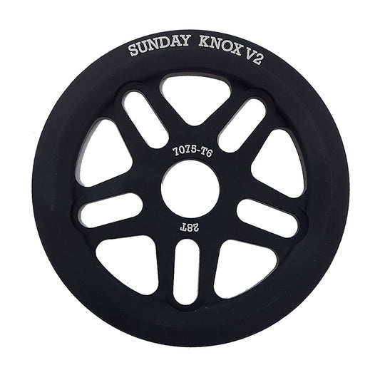 Sunday Knox V2 Sprocket - 28t Black