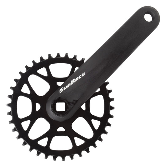 Sunrace FC-M408 175x38 122 SQR JIS crankset black