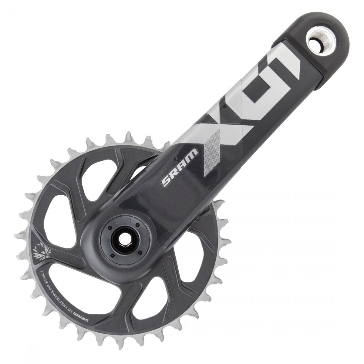 CRANKSET SRAM X01 EAGLE 170x32 DM DUB XSYNC2 w/oCUPS LB-BK BOOST 148 COMPATIBLE