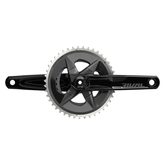 SRAM Rival AXS Crankset - 170mm 12-Speed 48/35t 107 BCD DUB Spindle Interface BLK D1