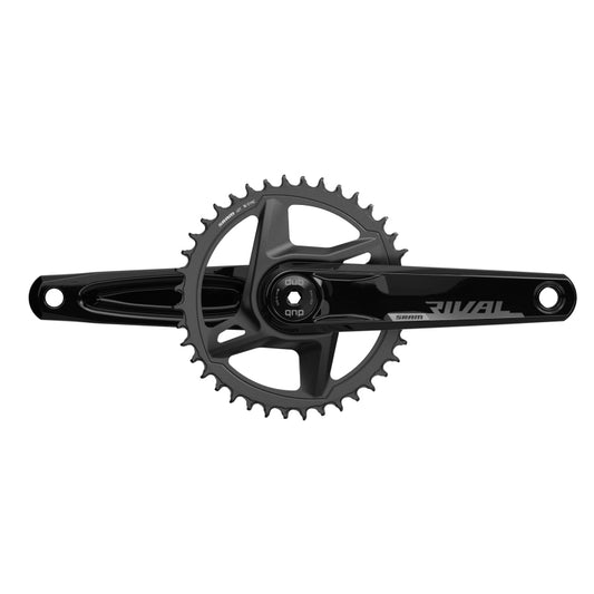 SRAM Rival 1 AXS Wide Crankset - 165mm 12-Speed 46t 8-Bolt Direct Mount DUB Spindle Interface BLK D1