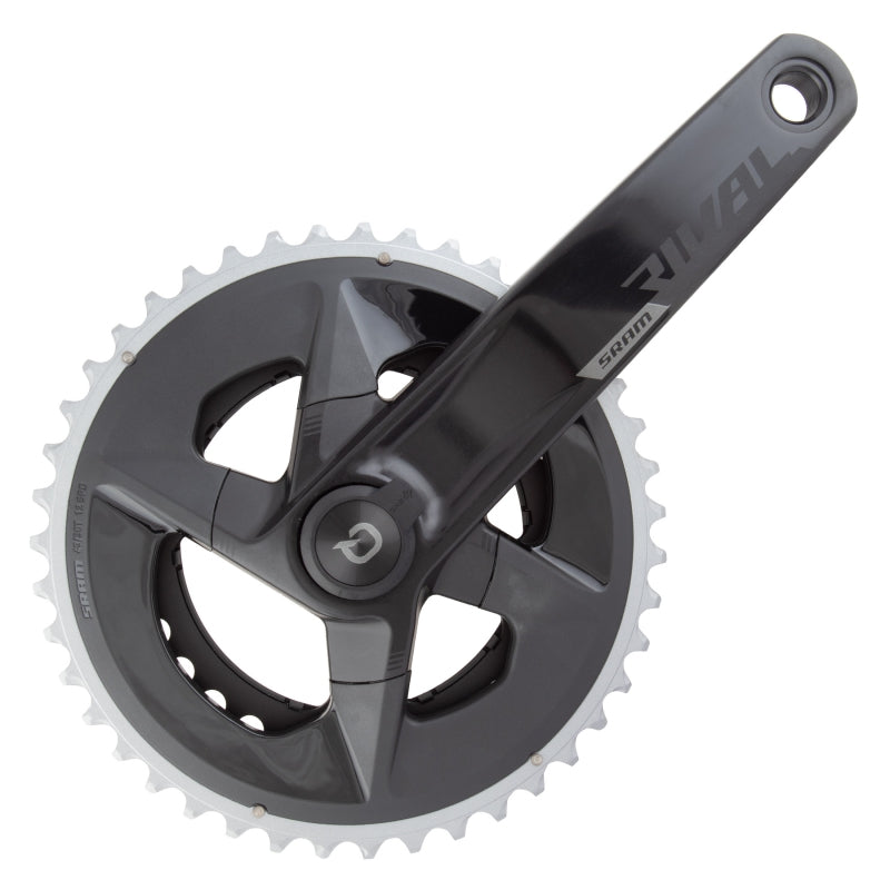 SRAM Rival AXS Wide Power Meter Crankset - 170mm 12-Speed 43/30t Yaw 94 BCD DUB Spindle Interface BLK D1