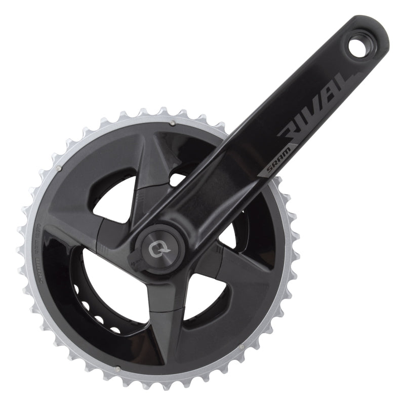 SRAM Rival AXS Wide Power Meter Crankset - 172.5mm 12-Speed 43/30t Yaw 94 BCD DUB Spindle Interface BLK D1