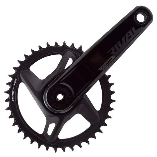 SRAM Rival 1 AXS Wide Power Meter Crankset - 165mm 12-Speed 40t 8-Bolt Direct Mount DUB Spindle Interface BLK D1