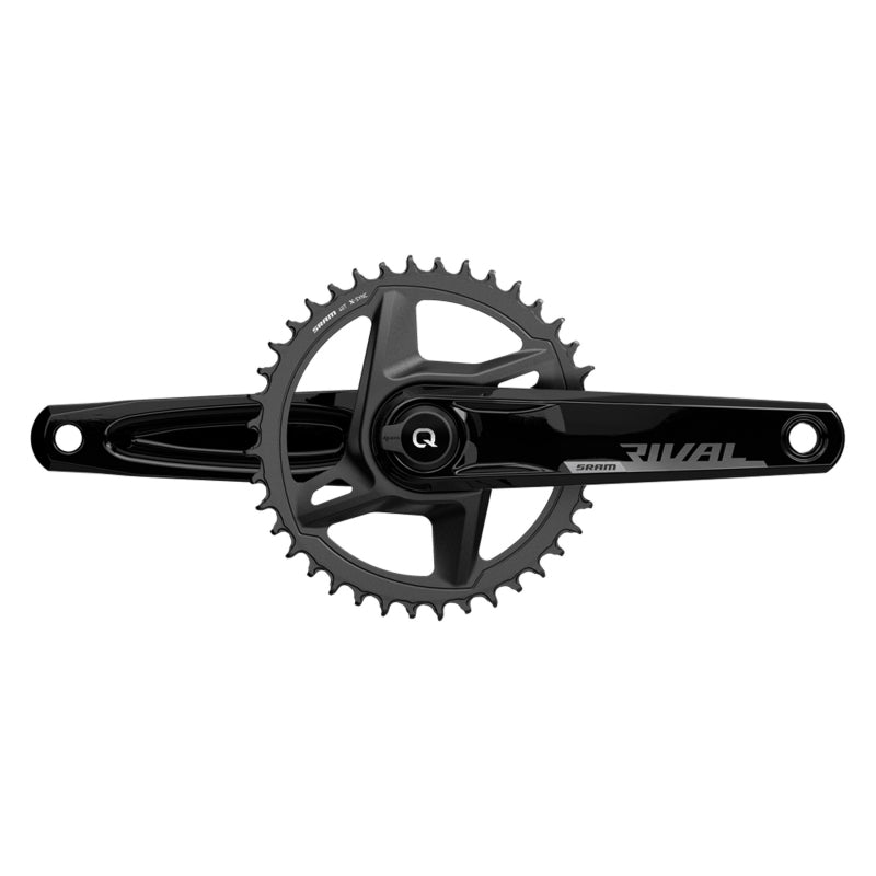 SRAM Rival 1 AXS Wide Power Meter Crankset - 175mm 12-Speed 40t 8-Bolt Direct Mount DUB Spindle Interface BLK D1