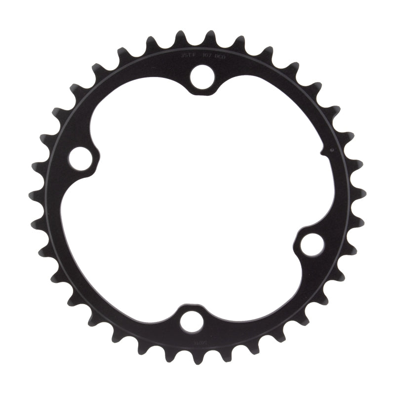 SRAM Rival 2x12-Speed Inner Chainring - 35t 107 BCD BLK For use 48t Outer