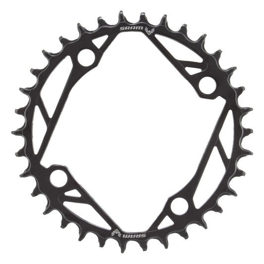 SRAM Eagle T-Type Chainring - 34t 12-Speed 104 BCD Steel Black