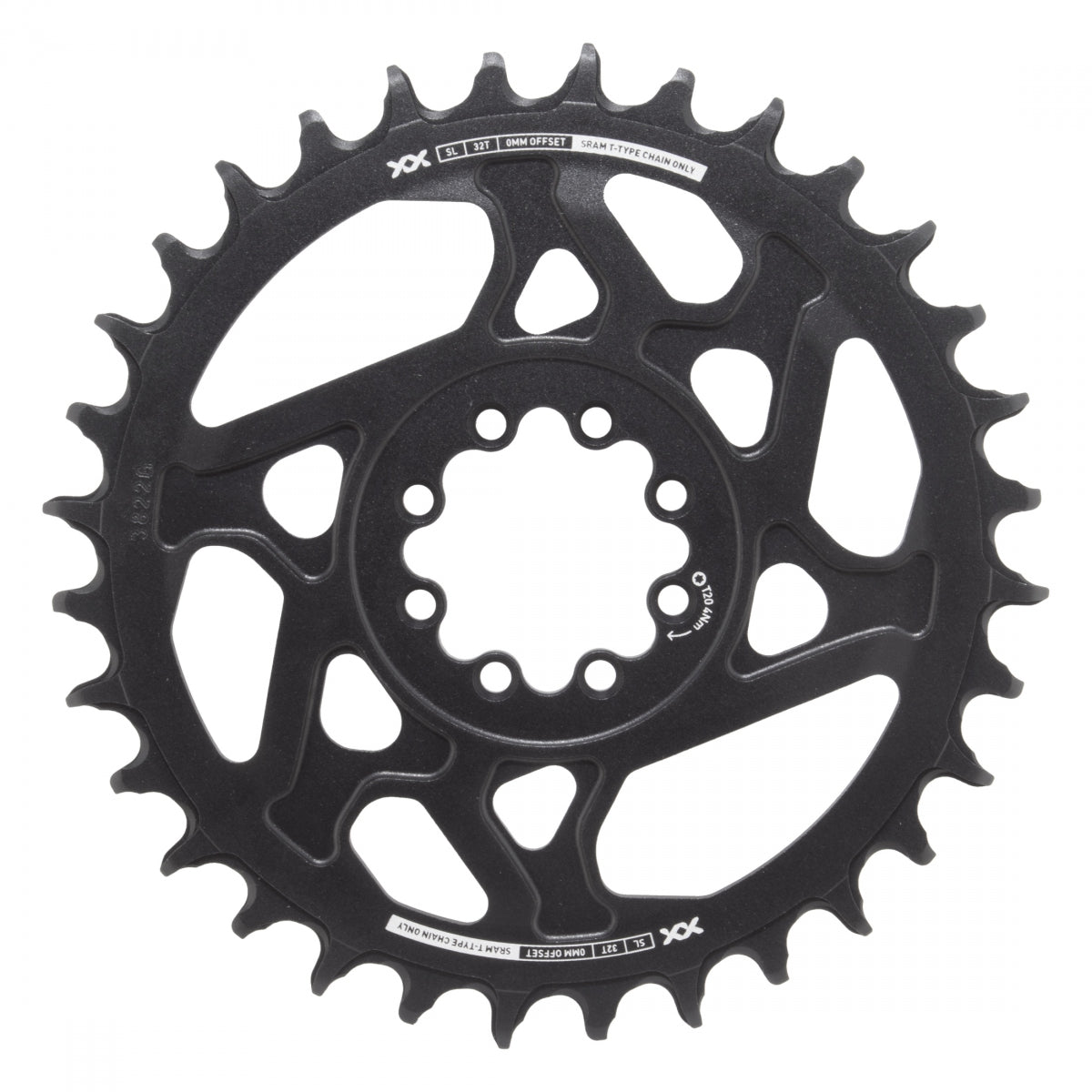 CHAINRING SRAM 32T DIRECT EAGLE 0mm BK XXSL D1 T-TYPE
