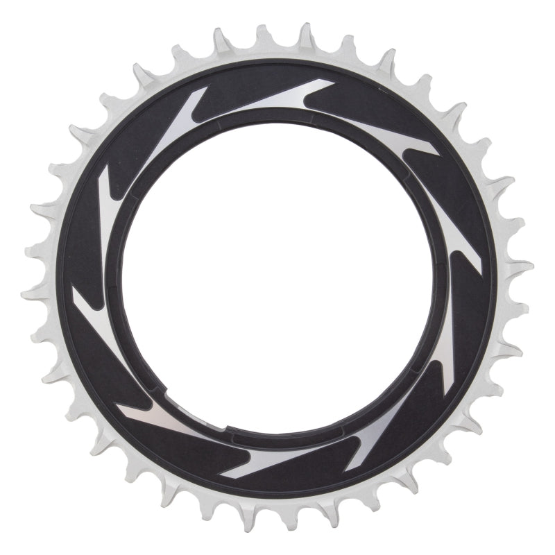 SRAM XX SL Eagle T-Type Thread Mount Chainring - 36t 12-Speed Thread Mount  For XX SL PM Spider 0mm Offset Aluminum BLK/Silver