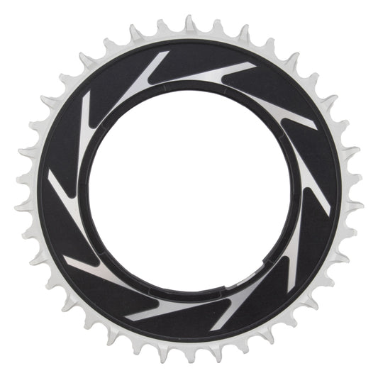 SRAM XX SL Eagle T-Type Thread Mount Chainring - 38t 12-Speed Thread Mount  For XX SL PM Spider 0mm Offset Aluminum BLK/Silver