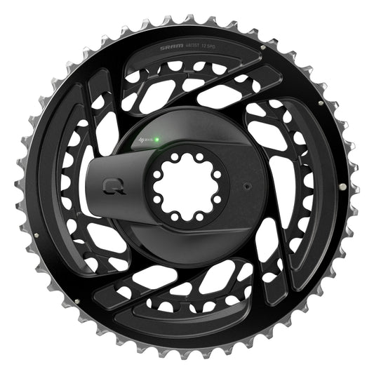 SRAM Force AXS 2x Power Meter Chainring Kit - 48/35t 2x12-Speed 8-Bolt Direct Mount BLK D2